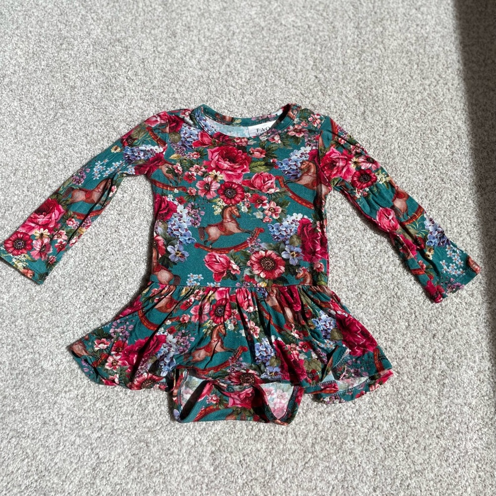 Posh Peanut FAO bodysuit twirl